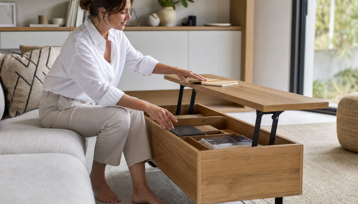 Mobilier malin : l’art de dissimuler pour mieux organiser